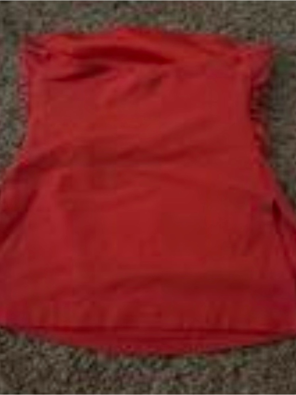 Target Red Strapless Tube Top
